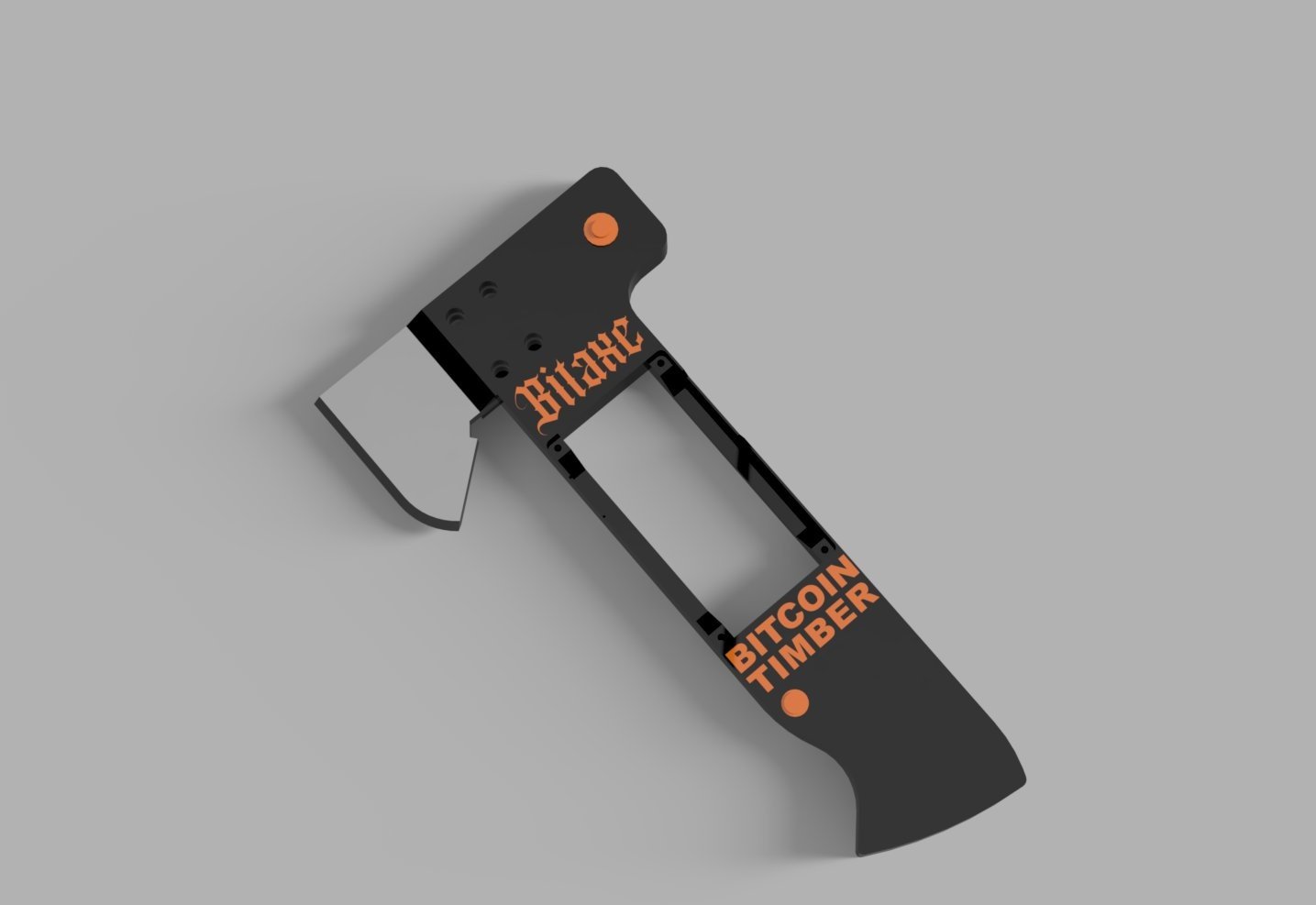 Concept render of the TimberAxe enclosure